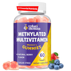 Bottle of Vylarithonixa Methylated Multivitamin Gummies for Women