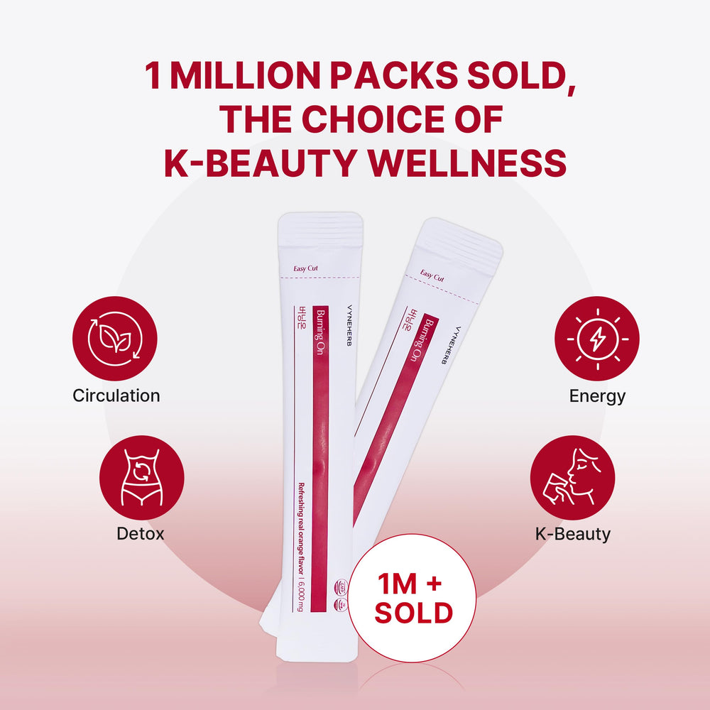 VYNEHERB Burning On packaging front shows convenient daily use.