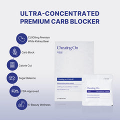 VYNEHERB Cheating On ingredient scene focusing on white kidney bean extract with protein and fiber.