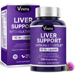 VYNTIS 32-in-1 Liver Cleanse Detox bottle label