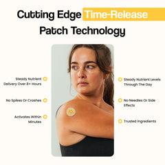 Water-resistant, latex-free, skin-safe patch material