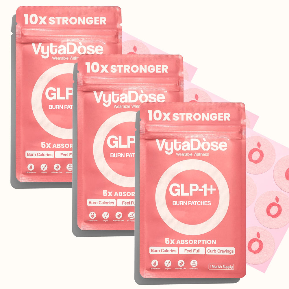 Front view of Vytadose GLP1 Patches packaging