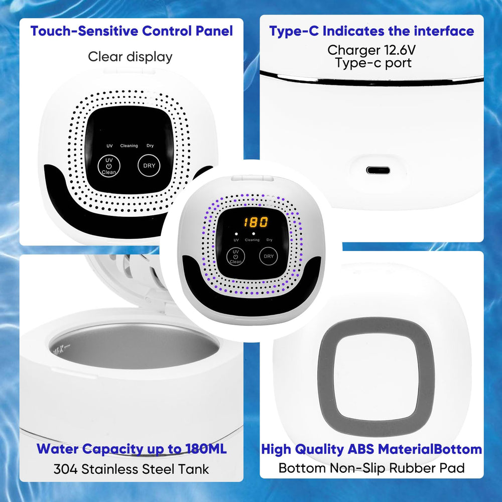Compact, portable design suitable for travel