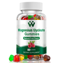 Front view of WACHRAY Magnesium Glycinate Gummies bottle