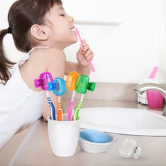 Assorted Waenerec toothbrush head cover caps for storage and travel