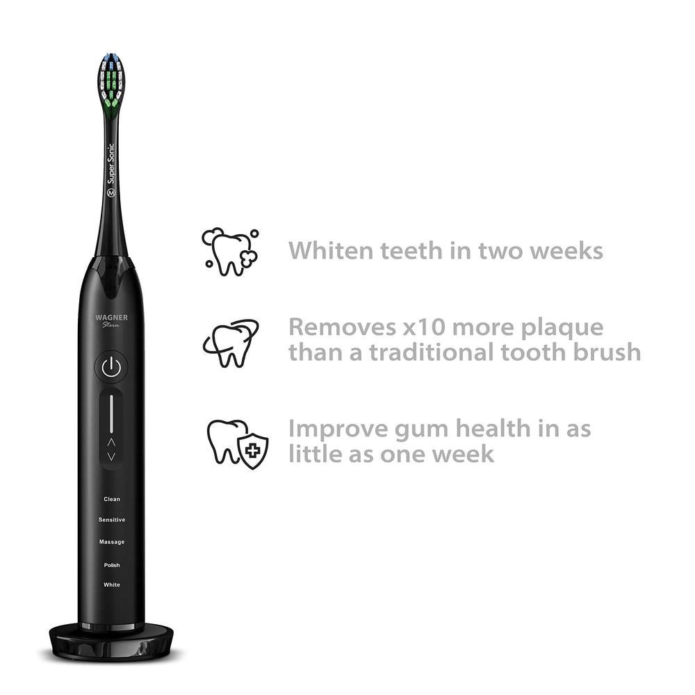 Toothbrush on USB wireless charger with travel case