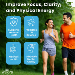 Waiora NCD Zeolite Drops dropper releasing servings for daily use