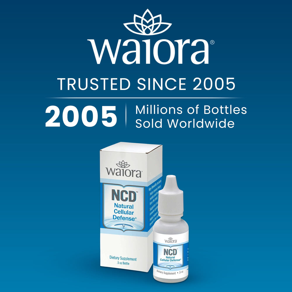 Waiora NCD Zeolite Drops packaging front view