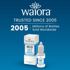 Waiora NCD Zeolite Drops packaging front view
