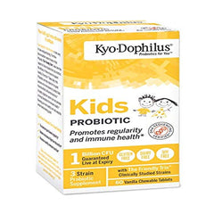 Kid's probiotic is dairy-free, gluten-free and vegetarian