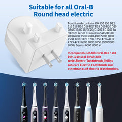 Wireless wall mount charger for Oral-B toothbrush