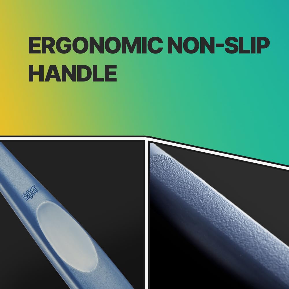Eco-friendly fold line for easy bristle and handle separation
