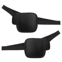 Wanmu 2-piece 3D eye patches left and right in black