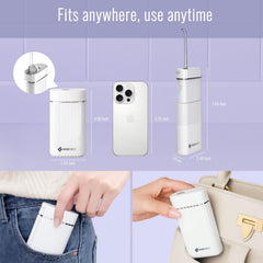Three adjustable modes on WARMSIMPLE oral irrigator