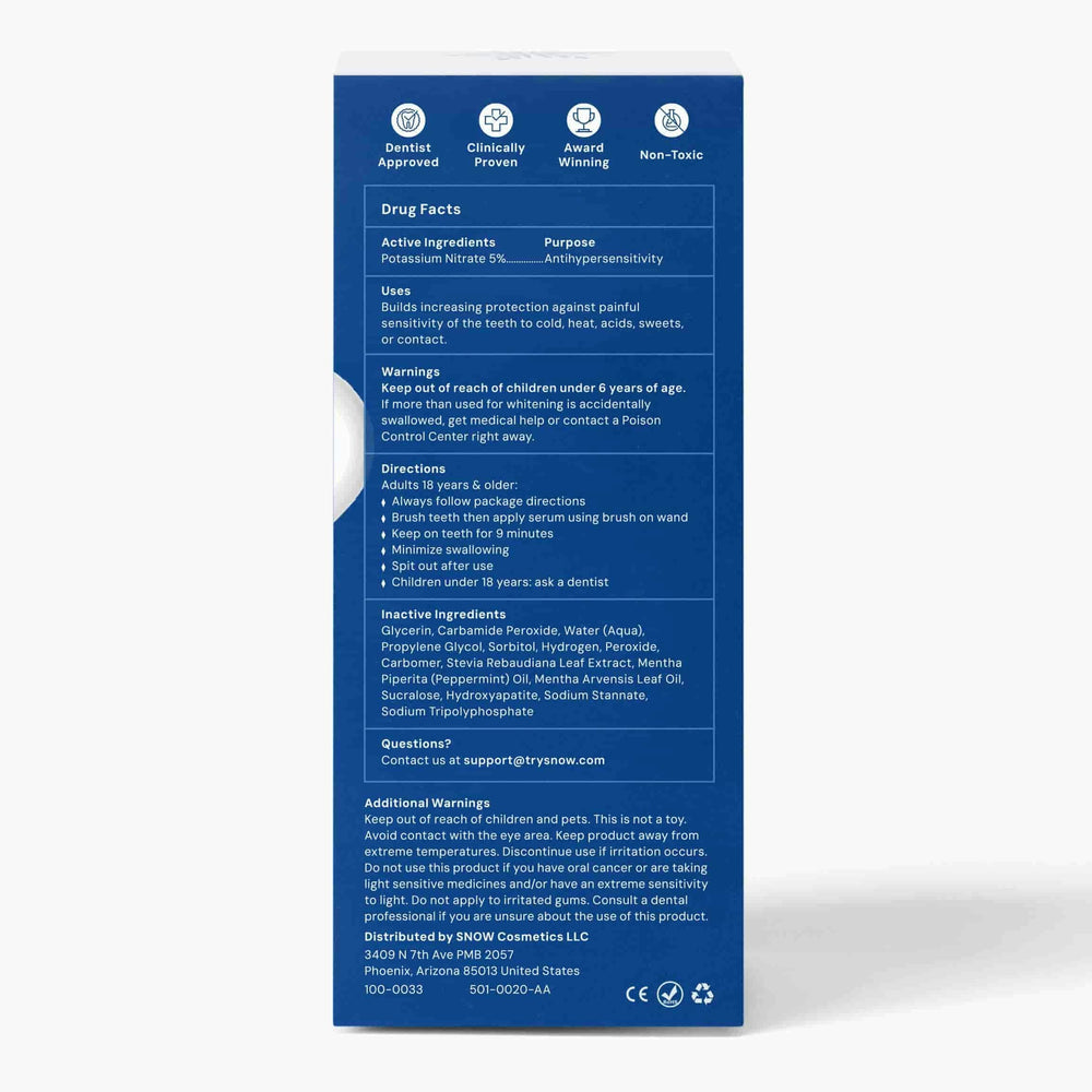 2-year warranty badge for SNOW kit