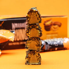 Macro nutrition per bar: 20g protein, <3g carbs, <3g sugar