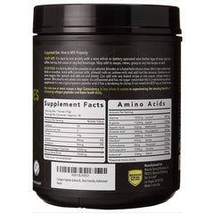 Close-up of Warrior Strong Wellness Collagen Peptides & Bone Broth Powder jar - unflavored