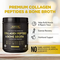 Smoothie with collagen bone broth powder – unflavored