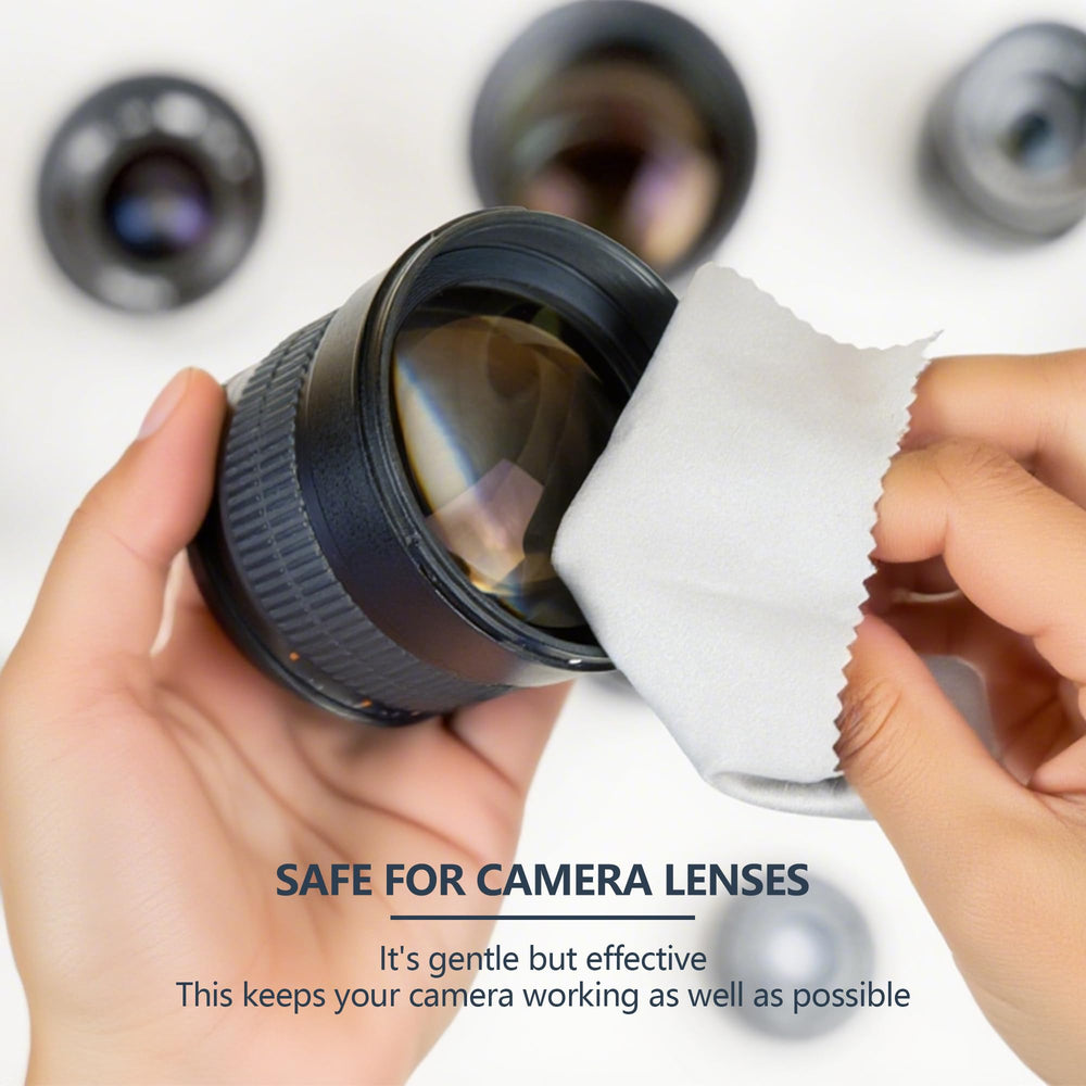 Washable and reusable microfiber cloths drying after wash