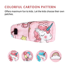 Washable and reusable eye patch for kids