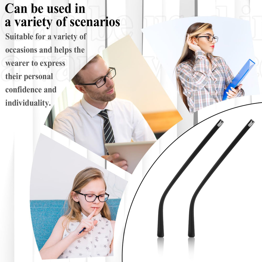 Small screws and washers for securing replacement arms