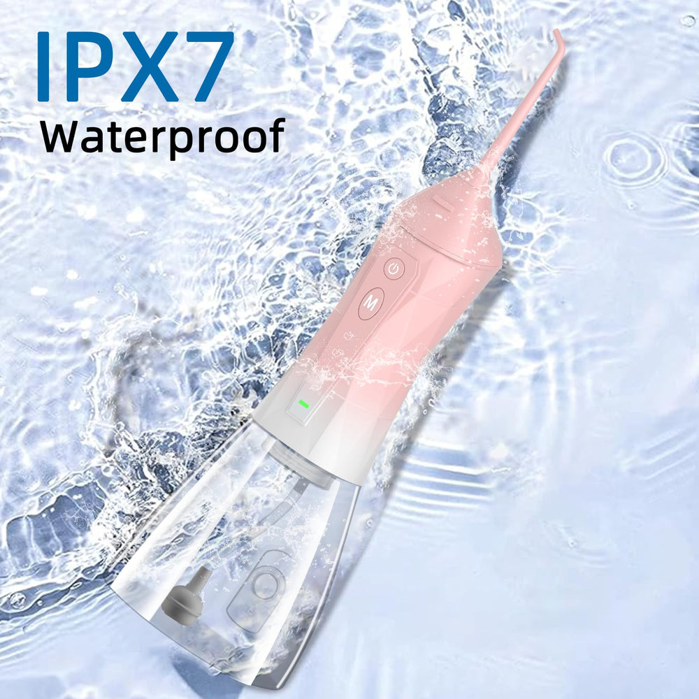 IPX7 waterproof rating on water flosser