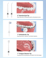 Nine pressure levels for customizable cleaning