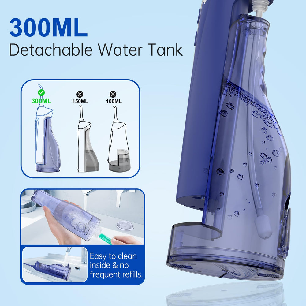 Five replacement jet tips included with the Water Flosser