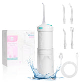 Front view of Water Dental Flosser with 4 nozzles