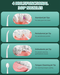 Cordless design Water Dental Flosser Pearl White