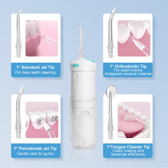 Four specialized tips for braces, implants, and bridges