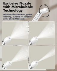 360-degree rotating nozzle for easy access to all areas