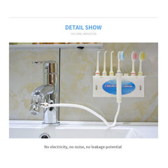 Installation on faucet with hex wrench and connectors