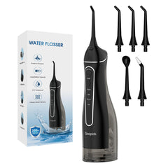 Front view of Water Flosser IPX7 with 300ml tank