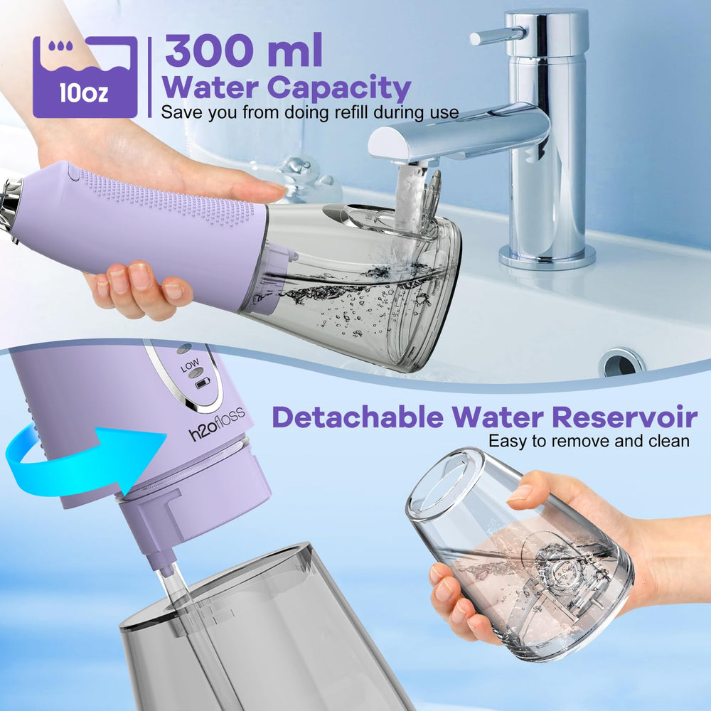 Six interchangeable jet tips for the whole family