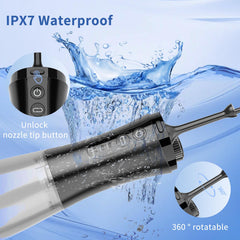 Includes 3 replaceable nozzles for different needs