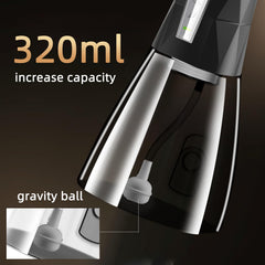 Black packaging of Water Flosser