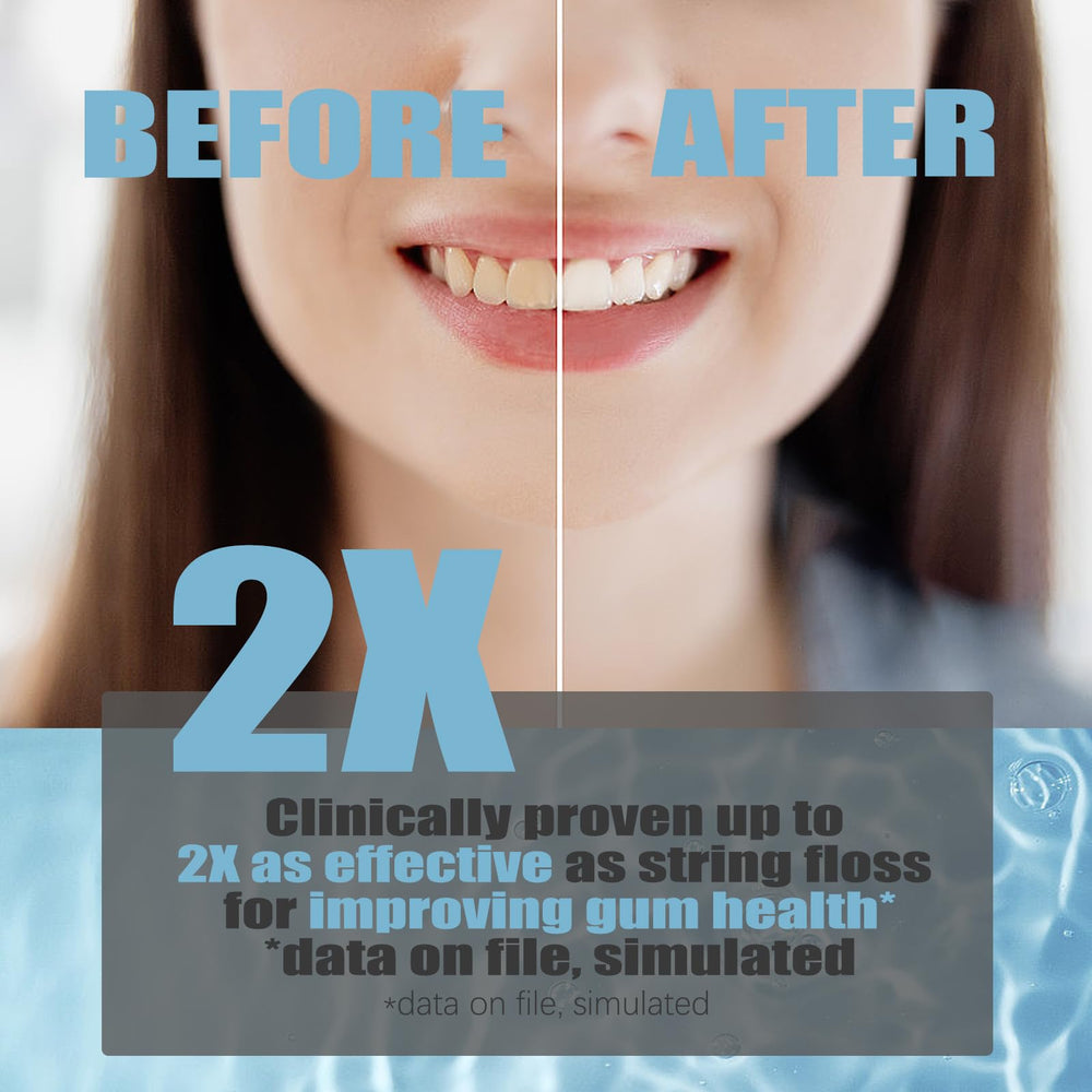 Travel-friendly portable water flosser