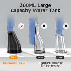 Side view of cordless water flosser