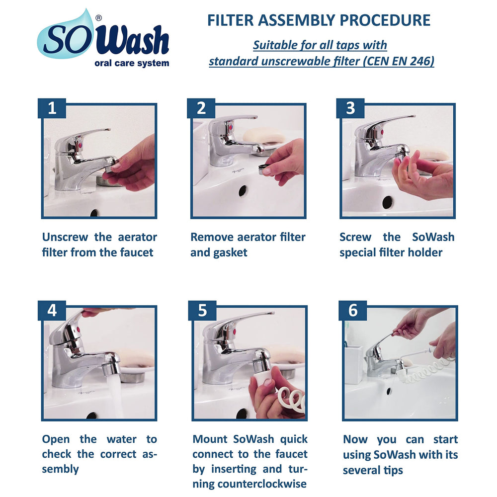 Easy faucet attachment and usage with standard faucet