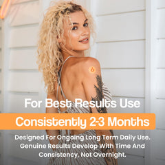 Water-resistant women's vitamin patch during workout