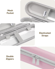 Water-resistant PU material protecting toothbrush during travel