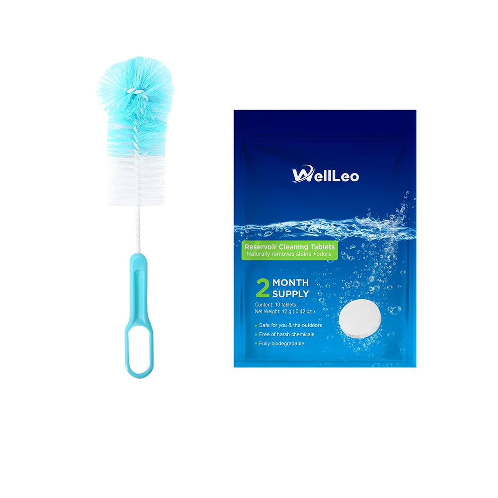 Water tank cleaning brush