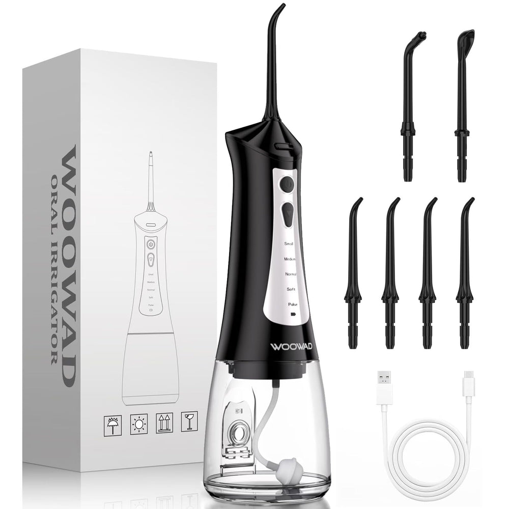 Water flosser ideal for braces and gum cleaning