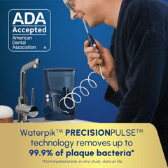 Waterpik Aquarius WP-663 blue with seven flossing tips