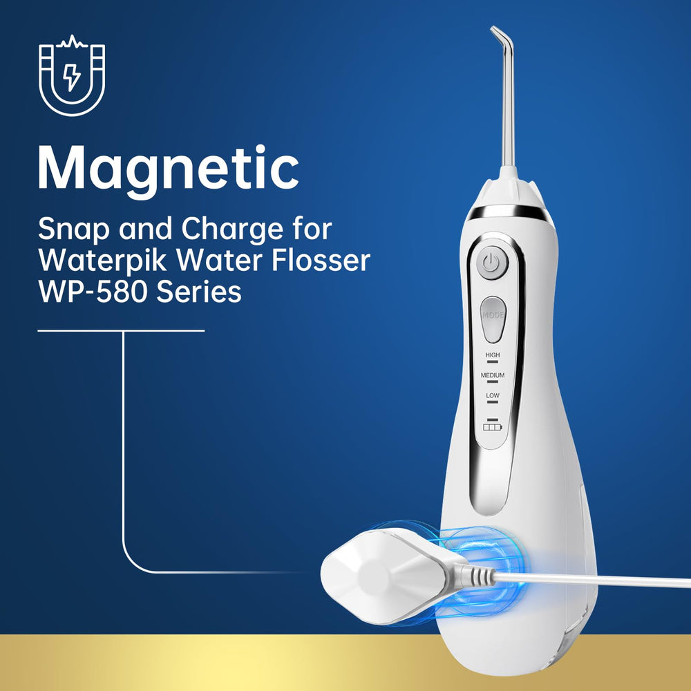 Durable waterproof shell of Waterpik charger