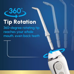 Waterpik Cordless Advanced 2.0 WP-580 with travel bag