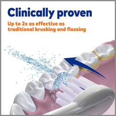 Flossing technology built into Waterpik Sonic-Fusion brush head