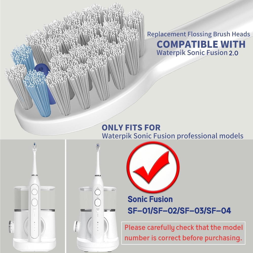 Extra-large replacement brush head with wide surface coverage for SF-01 to SF-04