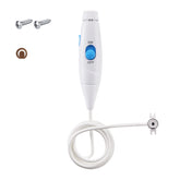 Replacement hose and plastic handle compatible with Waterpik WP-series (WP-100, WP-300, WP-660, WP-900) close-up